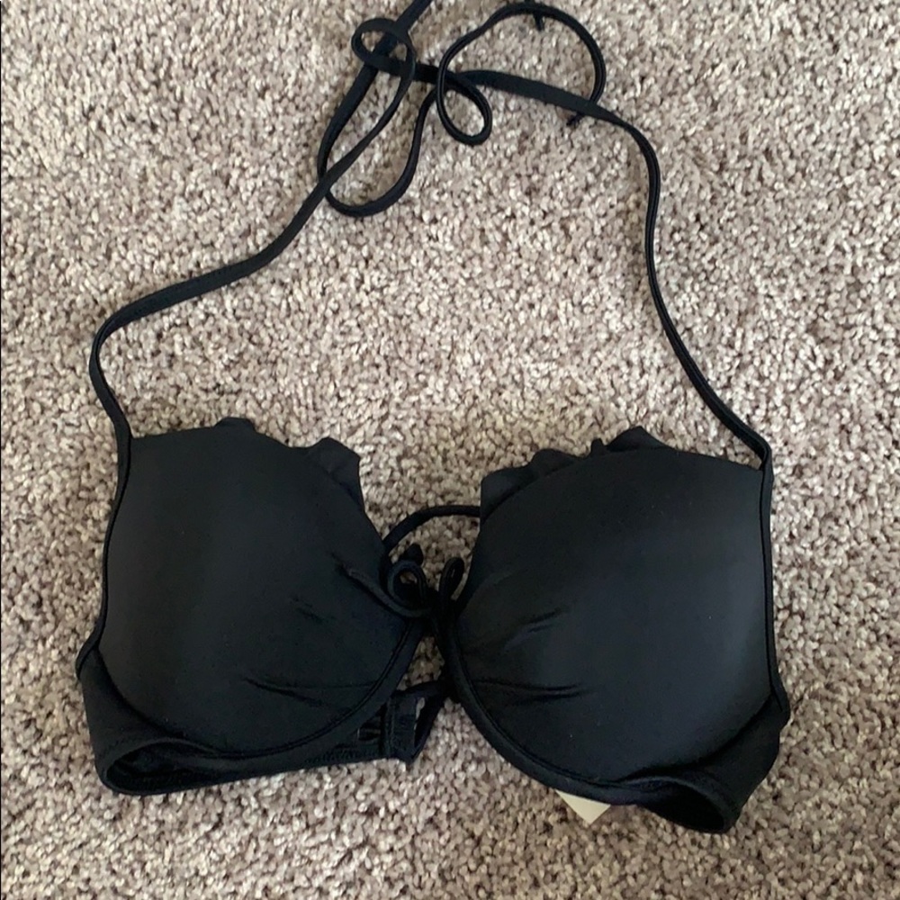 Victoria Secret Black Bathing Suit Top